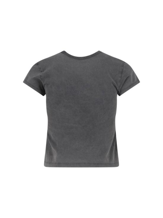 26SS 알렉산더 왕 반팔 티셔츠 1CC2261295011 Black - ALEXANDER WANG