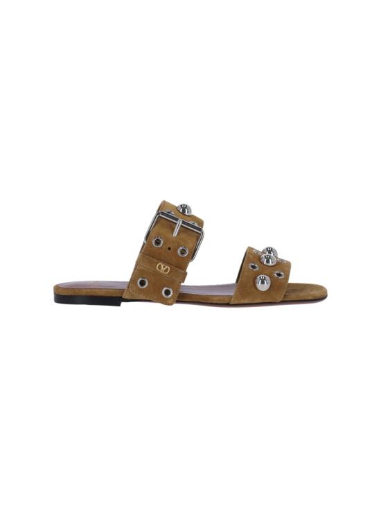 26SS 발렌티노 가라바니 뮬/슬리퍼 8W2S0MM4YTBRDX Brown