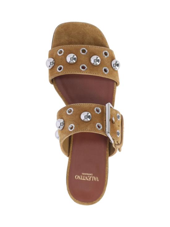 26SS 발렌티노 가라바니 뮬/슬리퍼 8W2S0MM4YTBRDX Brown - VALENTINO GARAVANI