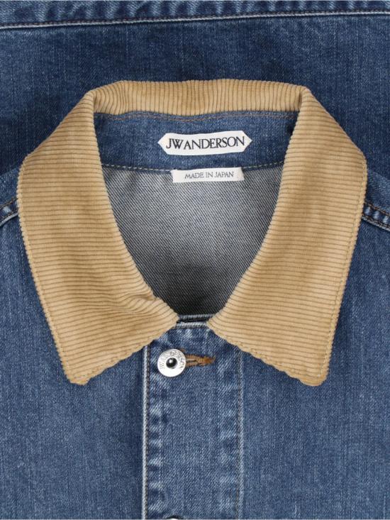 26SS JW앤더슨 데님 자켓 DJ0039 PG1930172 Blue - JW ANDERSON