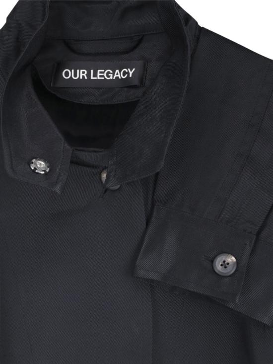25FW 아워레가시 자켓 W4252TFFRESH BLACK TARMAC TWILL Black - OUR LEGACY