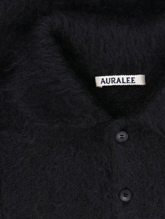 26SS 오라리 스웨터 A25AP03KMINK BLACK Black - AURALEE