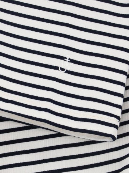 26SS JW앤더슨 반팔 티셔츠 JT0334 PG1946363 White - JW ANDERSON