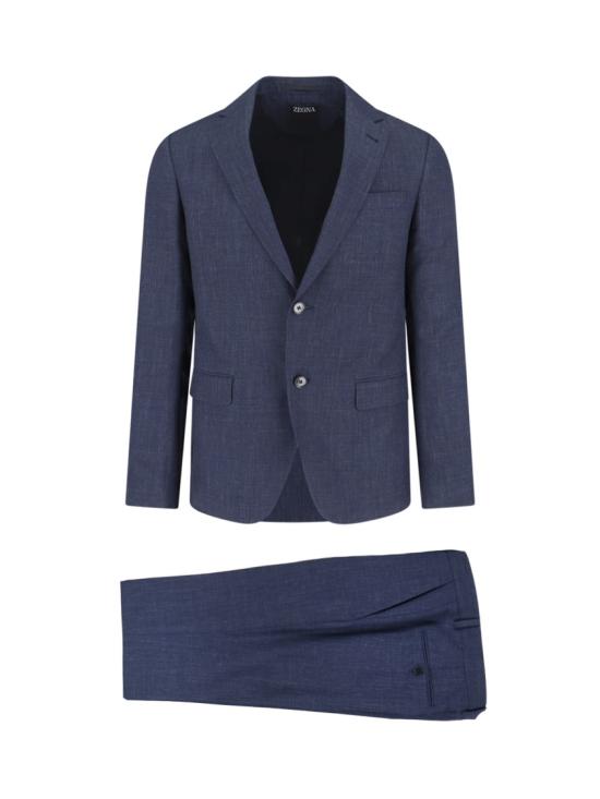 26SS 에르메네질도제냐 수트 세트 R350700A3 281CGN8R Blue