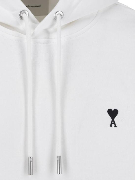  아미 ADC 코튼 후디 HSW764 730100 White - AMI