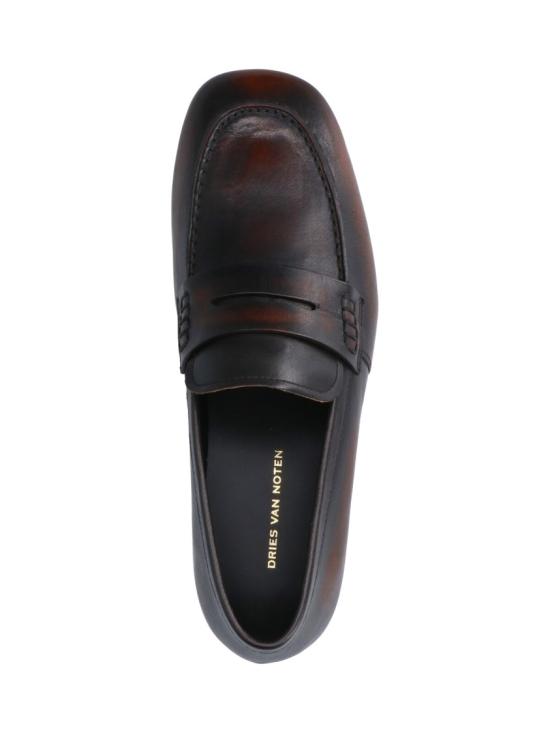 26SS 드리스 반 노튼 플랫 슈즈 011714 0107712 Brown - DRIES VAN NOTEN