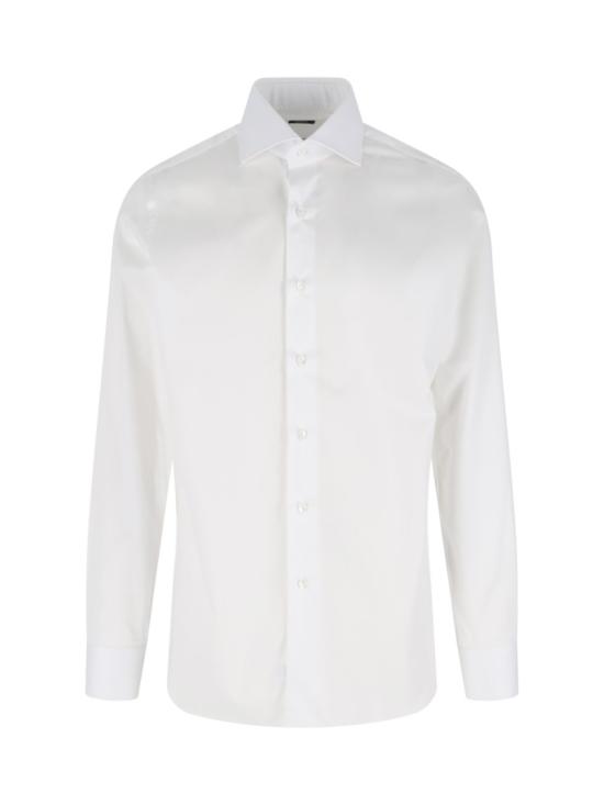  발바 긴팔 셔츠 I1U13P01PZ8550U0001 White
