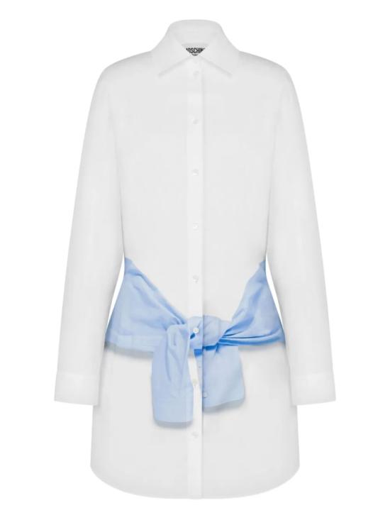26SS 모스키노 미디 원피스 V04253231 White