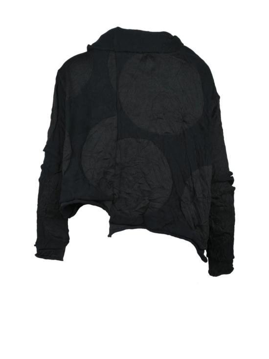 25SS 요지 야마모토 가디건 비대칭 가디건 - 블랙 - YOHJI YAMAMOTO