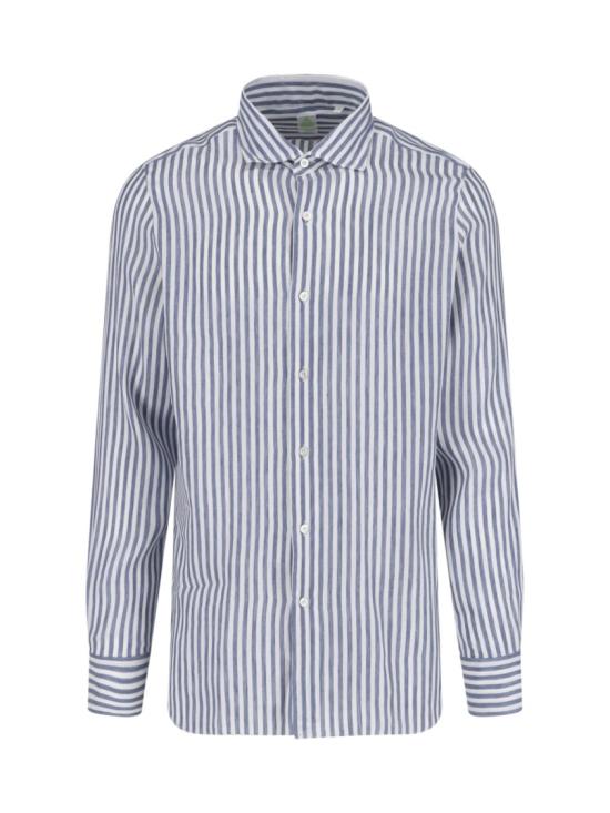 26SS 피나모레 긴팔 셔츠 P6044 GAETA LUIGI03 Blue