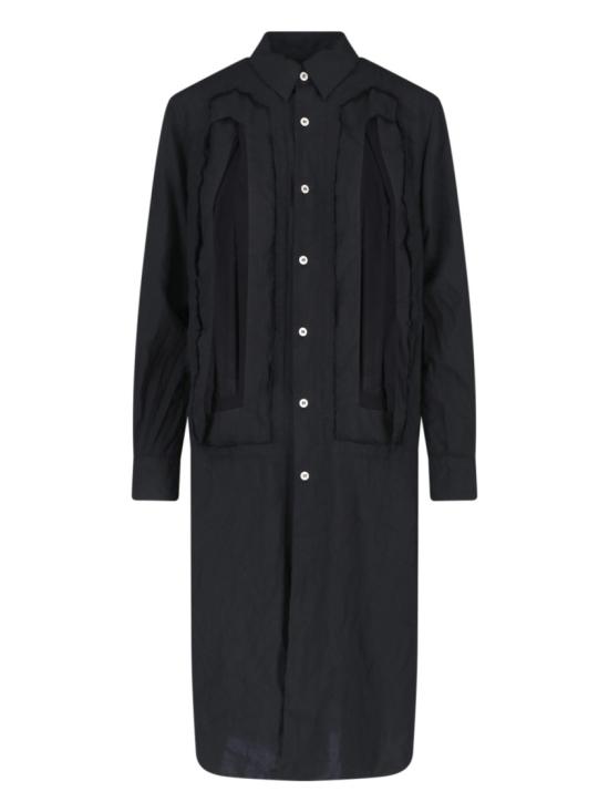 25FW 꼼데가르송 미디 원피스 GP B009 W251 Black