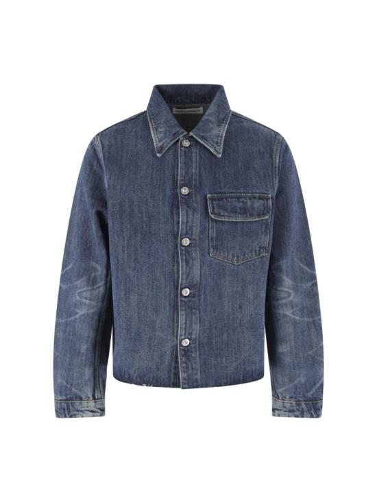 25FW 아워레가시 데님 셔츠 M4251CRROAD WORN ROPE TWILL Blue
