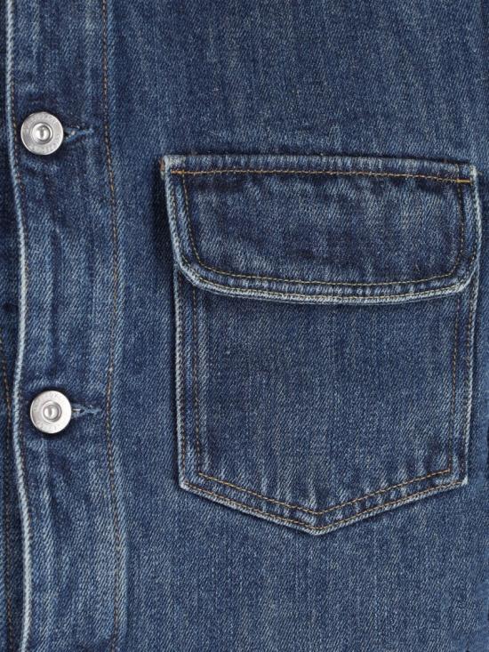 25FW 아워레가시 데님 셔츠 M4251CRROAD WORN ROPE TWILL Blue - OUR LEGACY