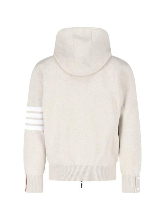  톰브라운 후드 티셔츠 MKT023A Y3061260 Neutrals - THOM BROWNE