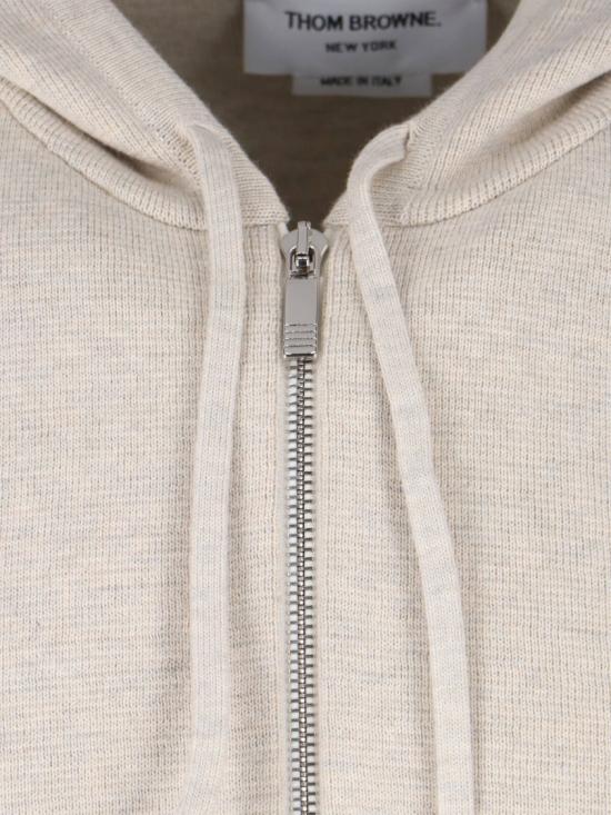  톰브라운 후드 티셔츠 MKT023A Y3061260 Neutrals - THOM BROWNE