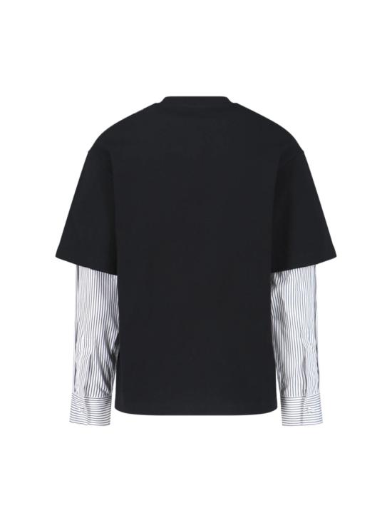 26SS 질샌더 긴팔 티셔츠 J22GC0235 J20256001 Black - JIL SANDER