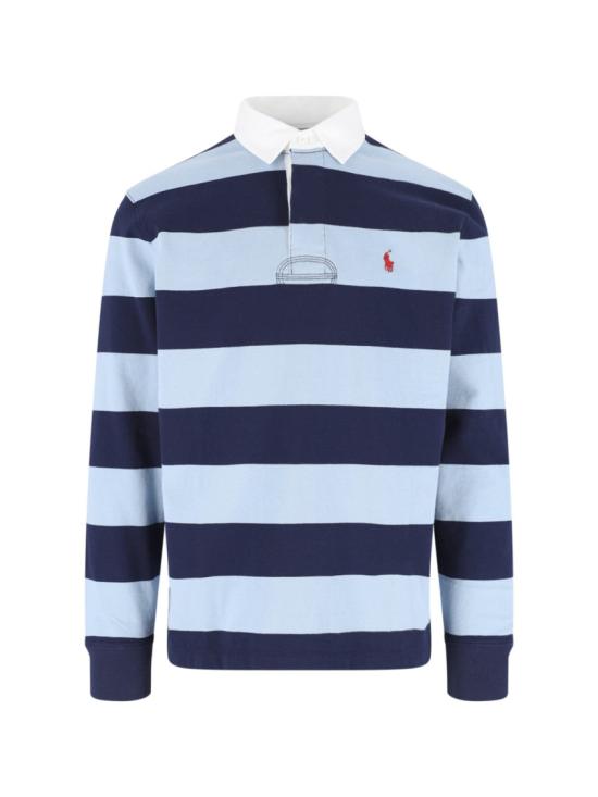 26SS 폴로 랄프로렌 아이코닉 럭비 셔츠 710 717116503 Blue