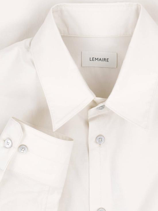26SS 르메르 긴팔 셔츠 SH1236 LF1500WH048 White - LEMAIRE
