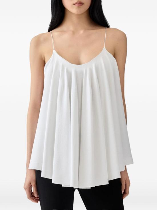 26SS 자크뮈스 민소매 티셔츠 TOW00903 AK00303 100 White - JACQUEMUS
