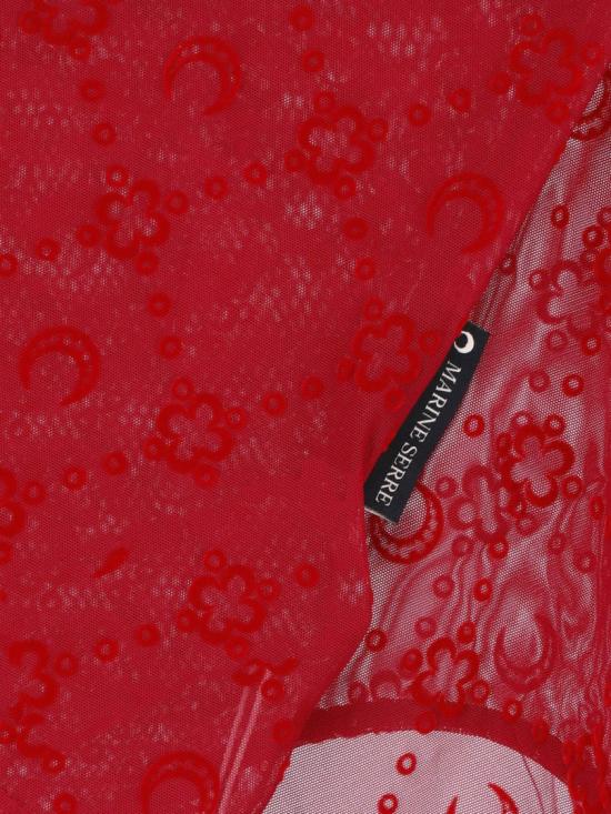 26SS 마린세르 반팔 티셔츠 WTO389A CJER0005RD11 Red - MARINE SERRE