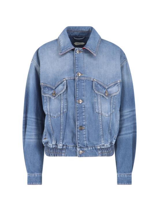 26SS 베르사체 데님 자켓 1023603 1A179212DC50 Blue