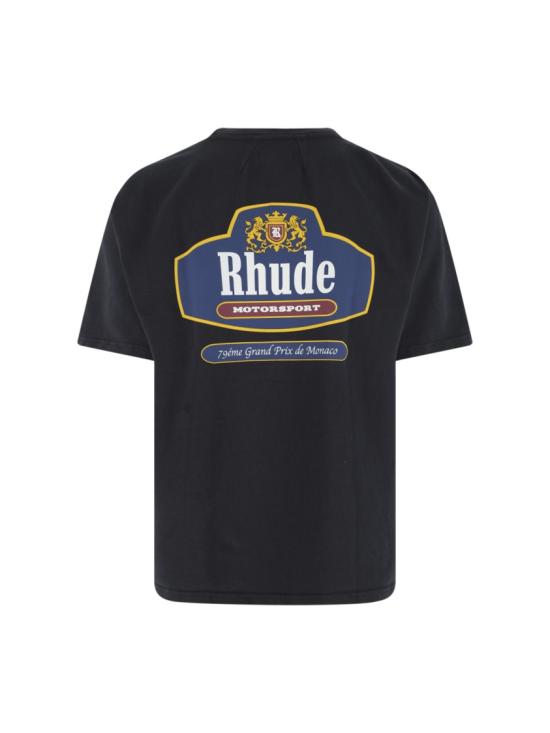 26SS 루드 반팔 티셔츠 RHSS26TT040126189 Black - RHUDE