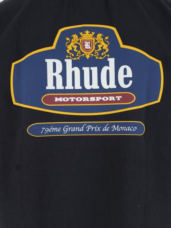 26SS 루드 반팔 티셔츠 RHSS26TT040126189 Black - RHUDE