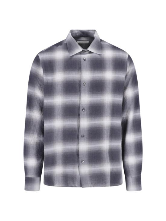26SS 베르너 퀼 긴팔 셔츠 3 93S12081 Grey