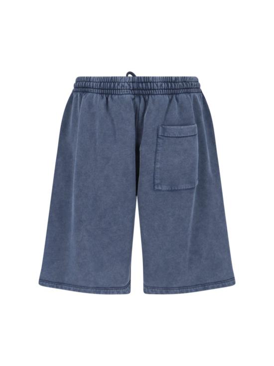 26SS 오프화이트 숏팬츠 44MCI013S26F005401MAREADO NIGHT SKY Blue - OFF WHITE
