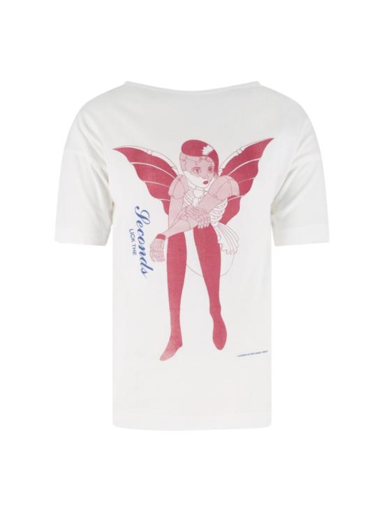 26SS 아워레가시 반팔 티셔츠 W2266SCCYBERNETIC DEMON PRINT White