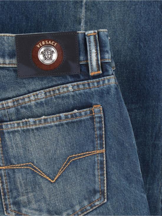 26SS 베르사체 데님 팬츠 1024529 1A177071DA60 Blue - VERSACE