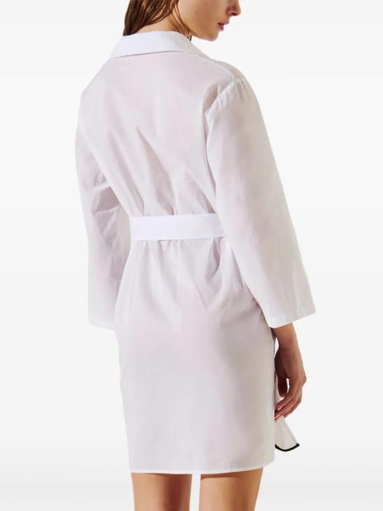 26SS 칼라거펠트 미디 원피스 A2W46075 White - KARL LAGERFELD