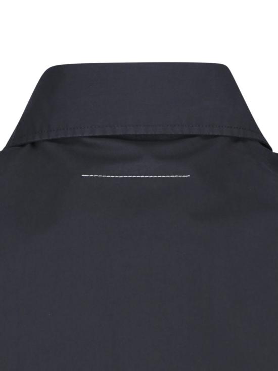 26SS MM6 메종마르지엘라 긴팔 셔츠 SH0DT0042 M35256899 Black - MM6 MAISON MARGIELA