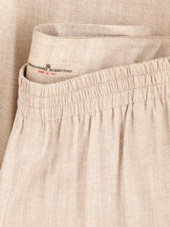 26SS 에르마노 설비노 팔라초 팬츠 D482P762EMYS4850 Neutrals - ERMANNO SCERVINO