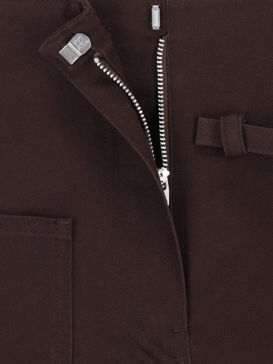 26SS 쿠레쥬 숏팬츠 226CSH081CO01341983 Brown - COURREGES