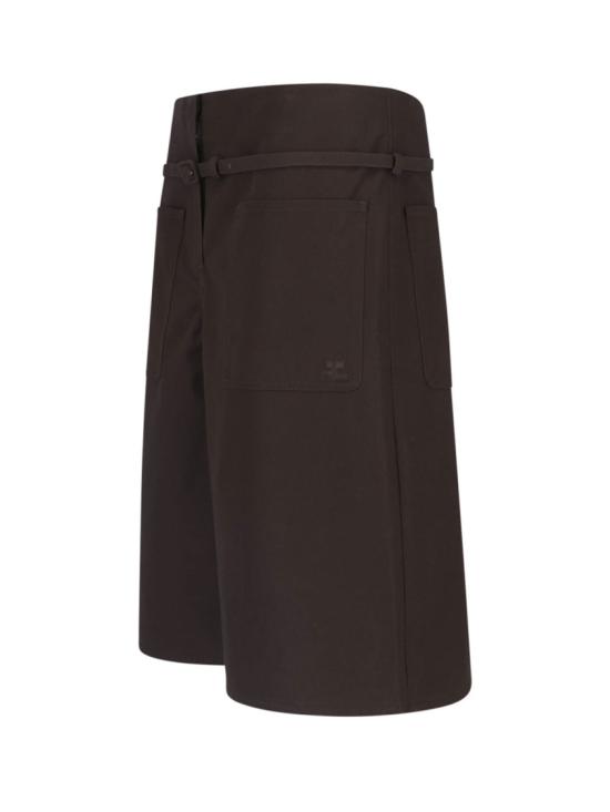 26SS 쿠레쥬 숏팬츠 226CSH081CO01341983 Brown - COURREGES