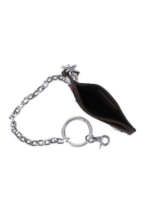 26SS 비비안웨스트우드 ORB 크로코다일 엠보싱 슬림 카드 지갑 5403000RU L00BKD402 Brown - VIVIENNE WESTWOOD
