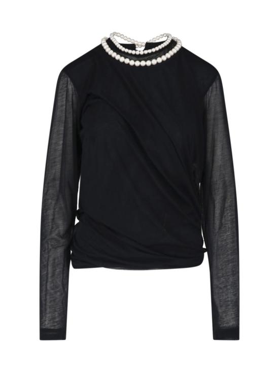 26SS 와타나베 준야 긴팔 티셔츠 JQ T008 S261 Black