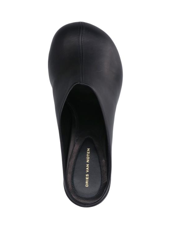 26SS 드리스 반 노튼 뮬/슬리퍼 011764 0108900 Black - DRIES VAN NOTEN