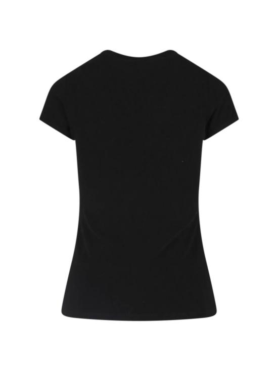 26SS 쿠레쥬 반팔 티셔츠 126JTS239JS02649999 Black - COURREGES