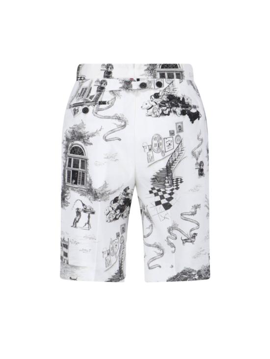  톰브라운 숏팬츠 FTC508U F1111980 White - THOM BROWNE