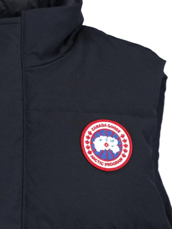 26SS 캐나다구스 프리스타일 크루 베스트 블랙 라벨 4159M9061 Blue - CANADA GOOSE