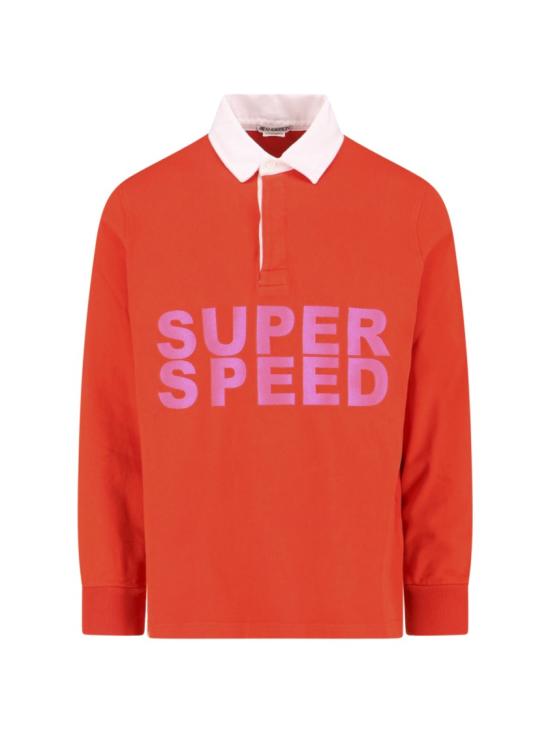 26SS JW앤더슨 폴로 티셔츠 JO0289 PG1938417 Red
