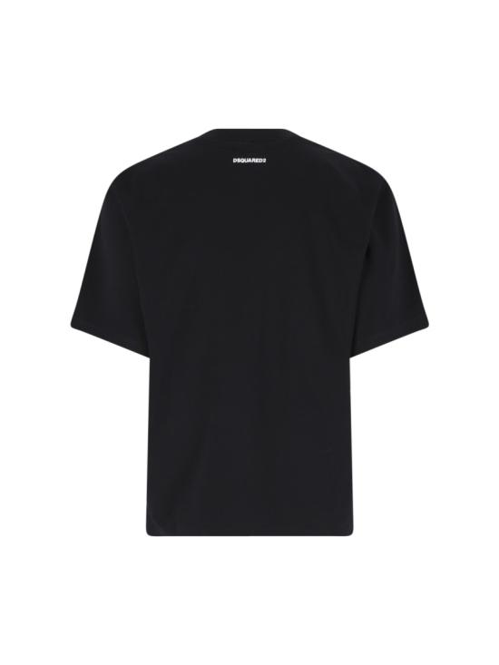 26SS 디스퀘어드2 반팔 티셔츠 S78GD0121 D20033900 Black - DSQUARED2