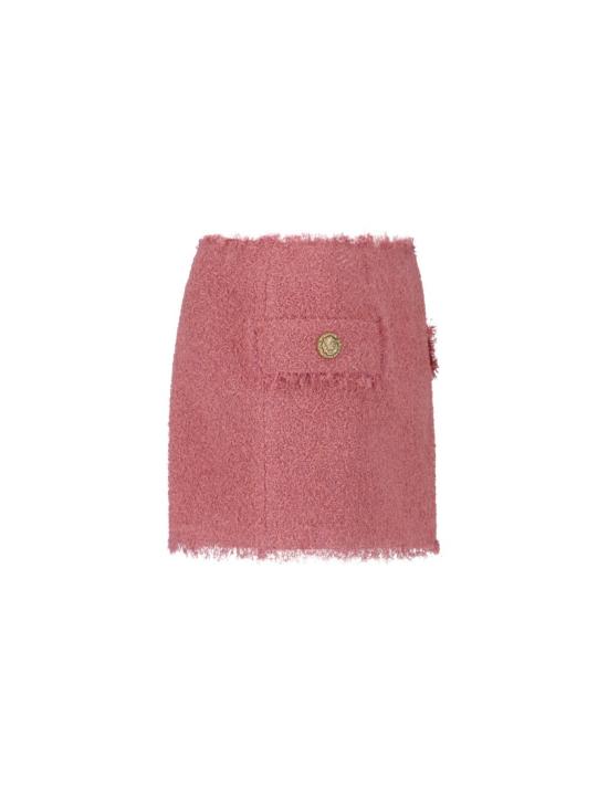 26SS 발망 숏 스커트 GF0LBB50WD604HO Pink - BALMAIN