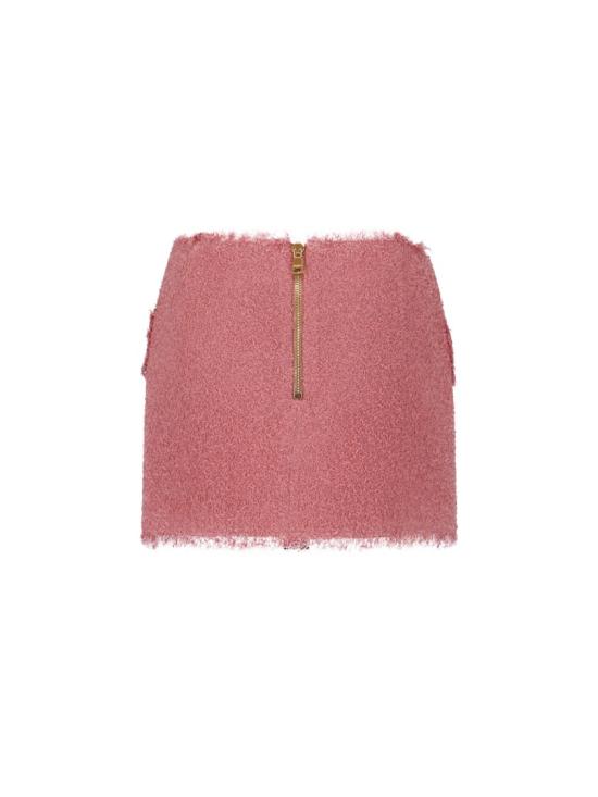 26SS 발망 숏 스커트 GF0LBB50WD604HO Pink - BALMAIN