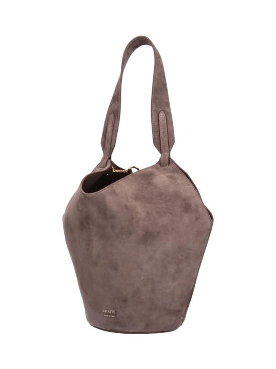 26SS 케이트 미니 로터스 토트백 H2056 726 L726732 Brown - KHAITE