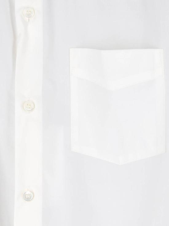 26SS MM6 메종마르지엘라 셔츠 S62NH0053 M35256101 White - MM6 MAISON MARGIELA