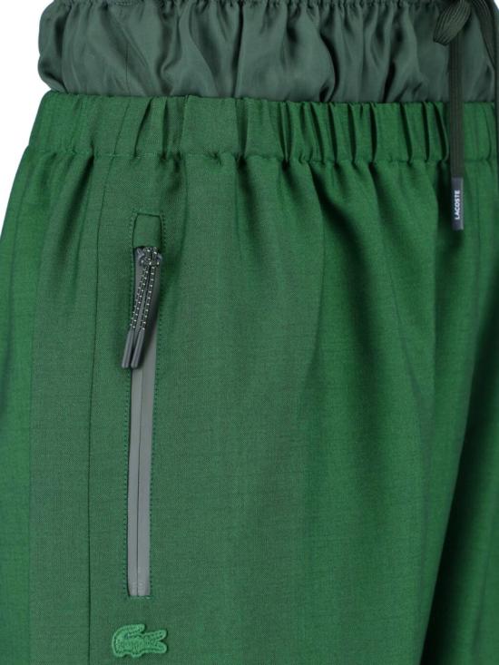 26SS 라코스테 스트레이트 팬츠 XH2468CNQ Green - LACOSTE