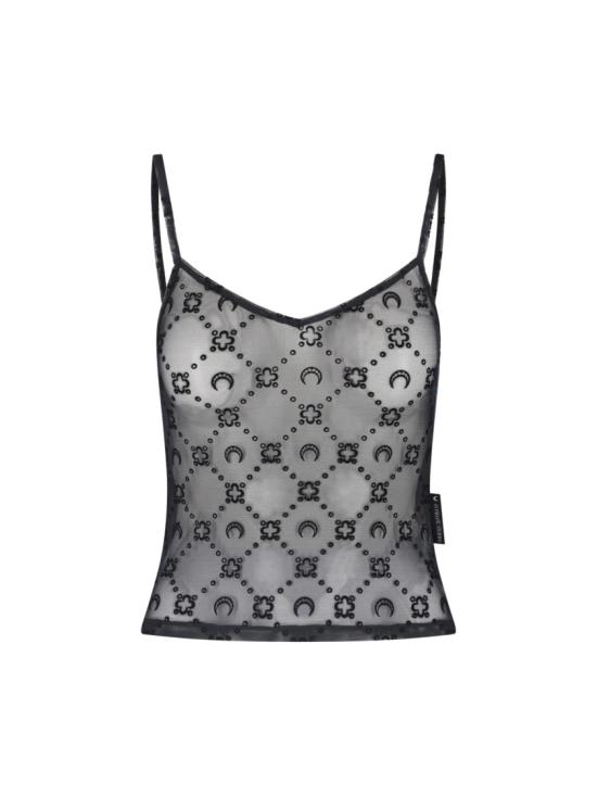 26SS 마린세르 민소매 티셔츠 WTO514A CJER0005BK99 Black